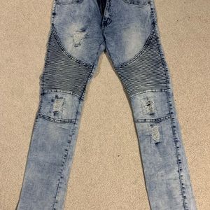 Men’s skinny stretch jeans
